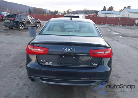 2013 Audi A6 3.0T Premium из США, поврежденный, VIN WAUHGAFC3DN004300
